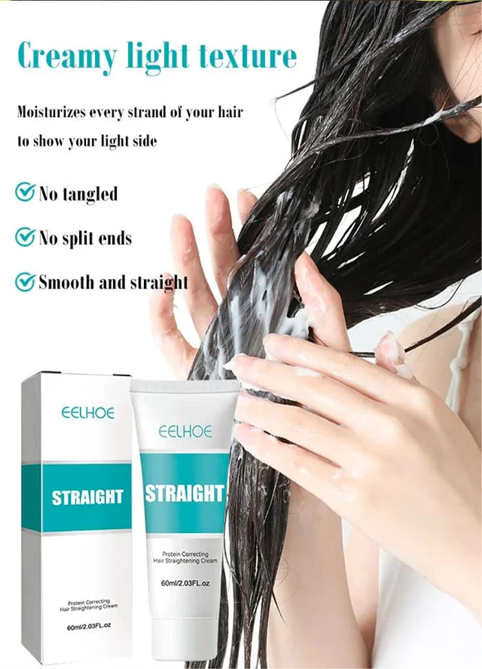 ✨VENDITA CALDA ✨Crema lisciante per capelli alla seta e cheratina