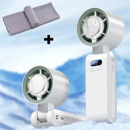 🌬️❄️ Drei-in-Eins-tragbarer Klimaanlagenventilator 💨💃 kühle Brise überallhin mitnehmen, windstark für tanzendes Haar!