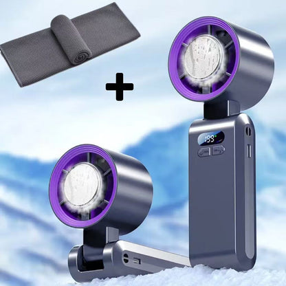 🌬️❄️ Drei-in-Eins-tragbarer Klimaanlagenventilator 💨💃 kühle Brise überallhin mitnehmen, windstark für tanzendes Haar!