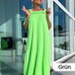 Lässiges Maxikleid mit offenen Schultern für Damen