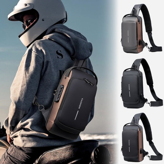 🔥 Heißer Verkauf🔥Sporttragetasche mit USB-Ladefunktion, Diebstahlsichere Umhängetasche
