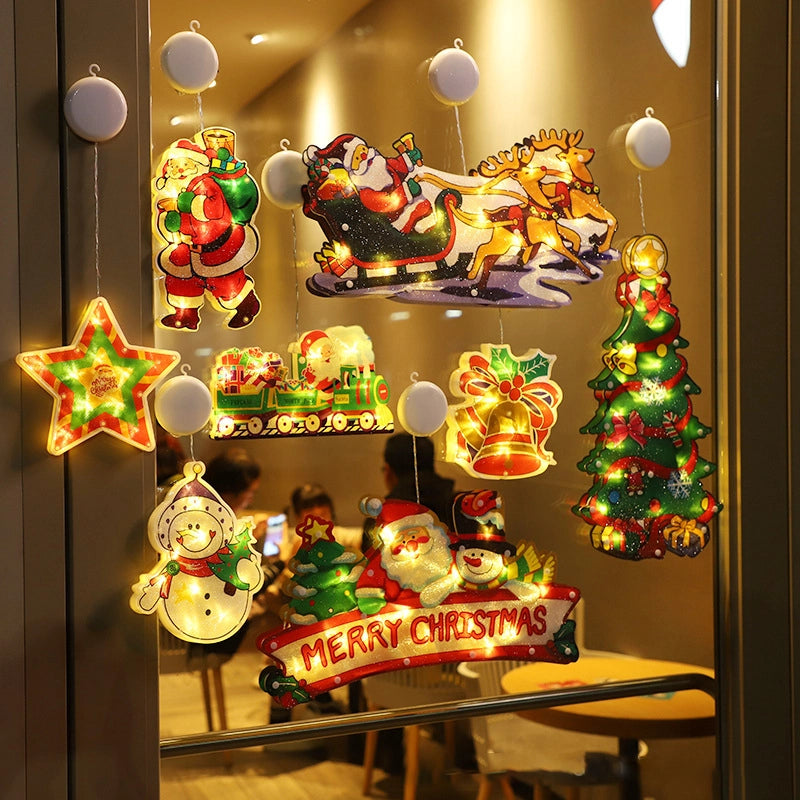 ⛄Weihnachtsvorverkauf🎄 Weihnachts-Fensterlichter💡