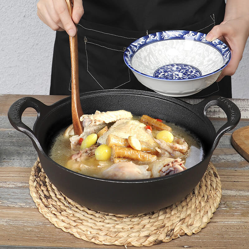 🔥 50 % RABATT 🍳 Hitzebeständiges Kochgeschirr, stabil und langlebig für gesundes Braten 🥘