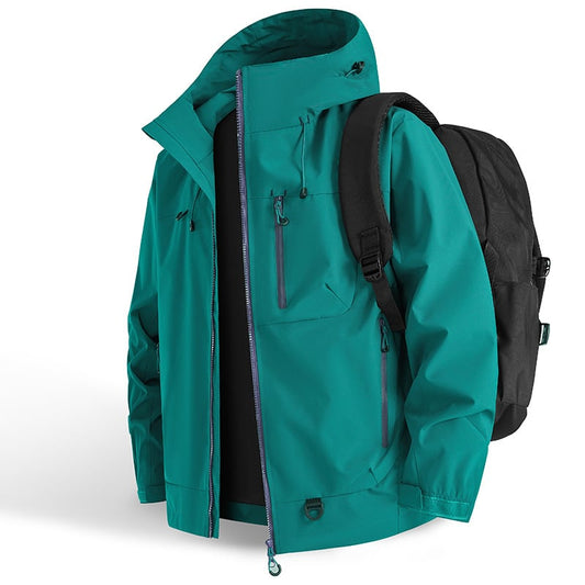 💎 61% RABATT! 💎 WeatherMaster Elite-Jacke – Wind- & Wasserdicht, Atmungsaktiv & Ideal für Outdoor und Stadt 🌧️🧥