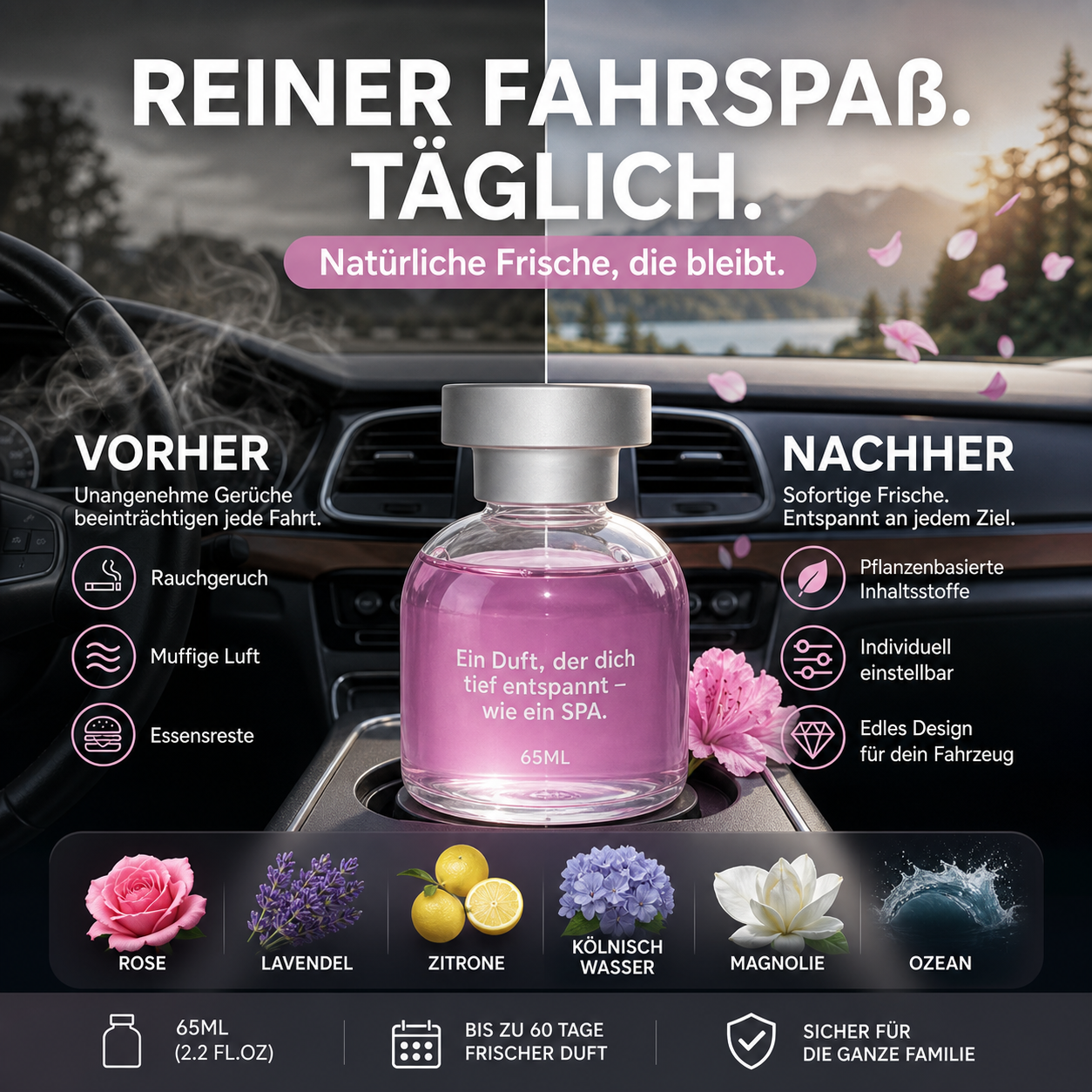⏳ Nur für kurze Zeit: 50 % Rabatt! ✨ Auto-Parfüm mit angenehmem Duft