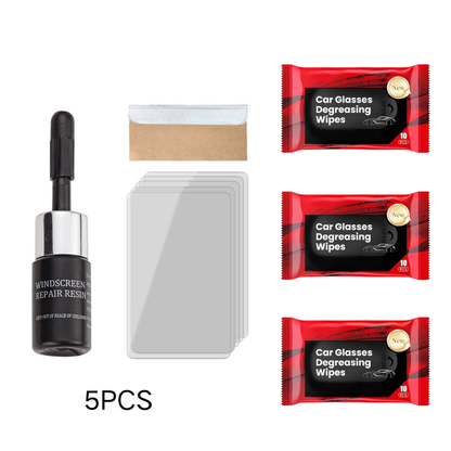 🚗MEHR KAUFEN, MEHR SPAREN! 💎 Glasreparaturset „Cracks Gone“ – Repariert Risse in 20 Min., Unsichtbares Finish & Kein Austausch Nötig 🔧
