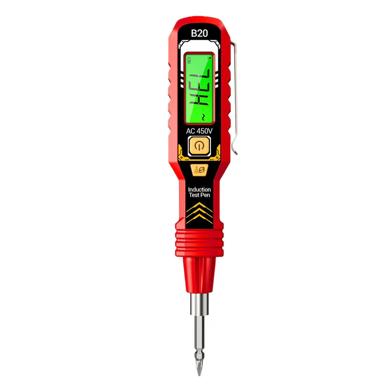 ⚡ 50% RABATT! 🔍 Berührungsloser Spannungsprüfer – AC 12-1000V, LCD-Anzeige mit Beleuchtung & Akustische/Visuelle Warnung 🛡️