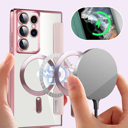 [🔥Der niedrigste Preis von heute]Neue strukturierte Flip-Leder-Handyhülle für Samsung