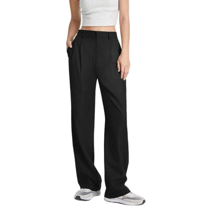 ✨🔥Die mühelos taillierte Hose mit weitem Bein💞