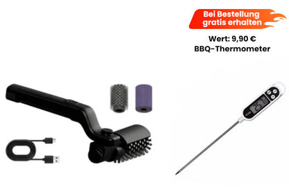 🔥🔥🍖 50% Rabatt - nur €49,99  ⚡️Kabelloser elektrischer Grillbürstenreiniger🍔Es gibt derzeit auch günstige Kombi-Angebote💪