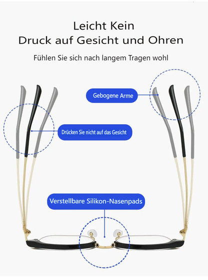 Vergiss schwere Brillen! DEINE leichte PC-Brille mit Blaulichtfilter – für klare Sicht am Bildschirm👓