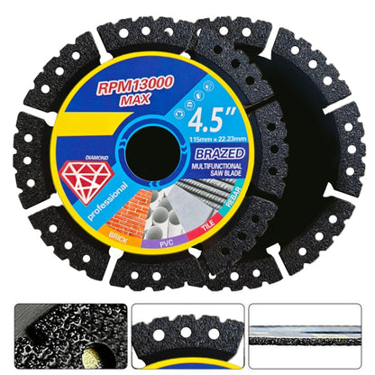 🛠️ ✨ 4,5-Zoll-Mehrfachmaterial-Diamanttrennscheibe – Keine Kompromisse, maximale Haltbarkeit