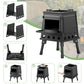 Klappbarer Outdoor-Holzofen – Tragbarer Feuerofen für Camping, Picknick & Grillen🔥🏕️