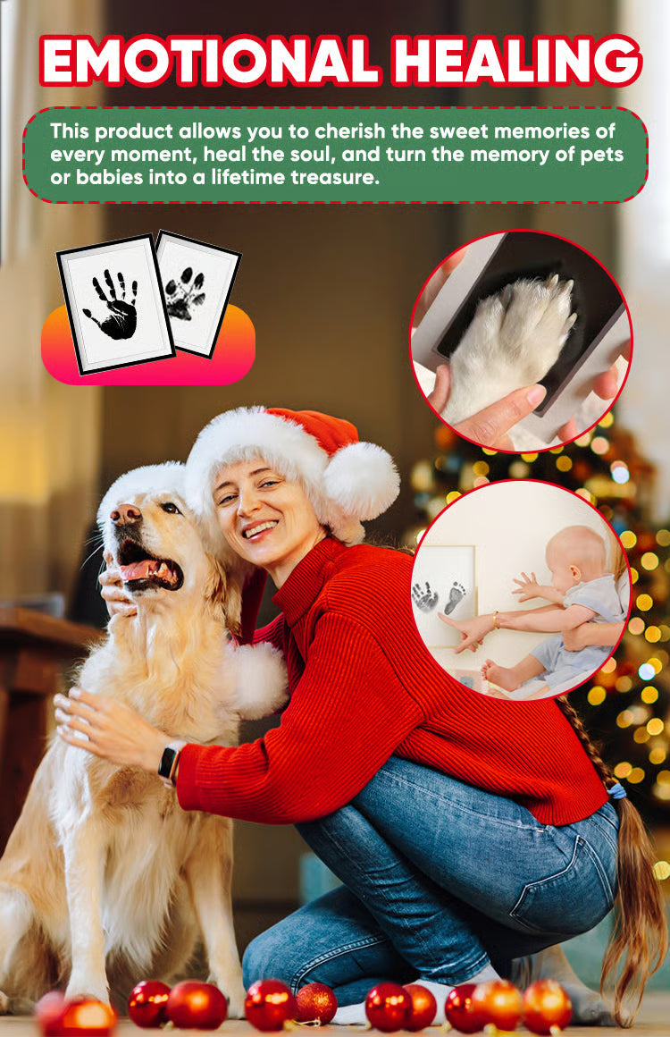🔥Solange der Vorrat reicht 40 % Rabatt!🐶Haustier-Pfotenabdruck-Set🐾🐾