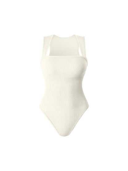 💕Letzter Tag: 60 % Rabatt💕Ärmellose figurformende Bodysuits mit Bauchkontrolle🩱