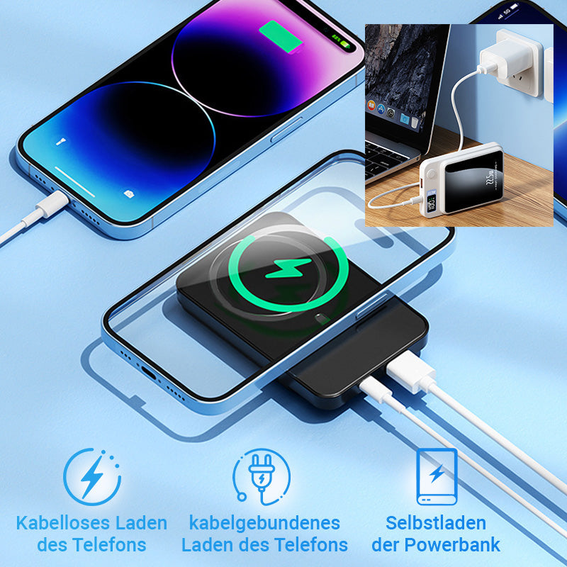 🔥Solange der Vorrat reicht 40 % Rabatt!💪 10000mAh Powerbank – 22.5W Schnellladen & Ultradünn!