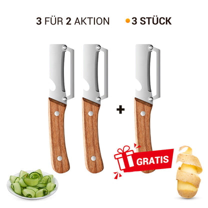 🔥 Letzter Tag – Zwei zum Preis von einem 🔥 Multifunktionaler Gemüseschäler für Küche und Fleisch