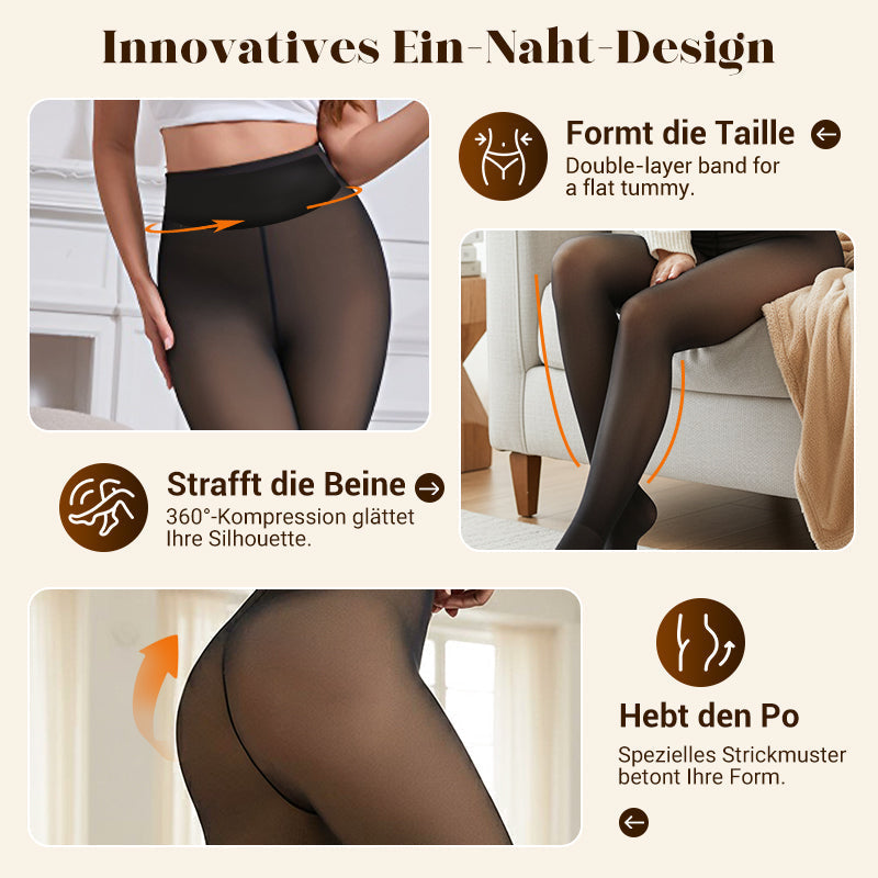 ❄️Weihnachts-Sonderverkauf 60% Rabatt!!⚡Über 50.000 Stück verkauft!❄️Pile-Leggings mit einer Naht für eine schöne Silhouette✨