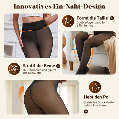 ❄️Weihnachts-Sonderverkauf 60% Rabatt!!⚡Über 50.000 Stück verkauft!❄️Pile-Leggings mit einer Naht für eine schöne Silhouette✨