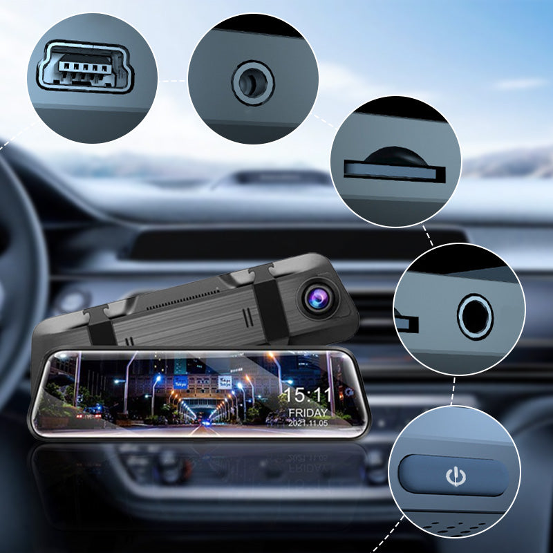 Returner speil dash cam