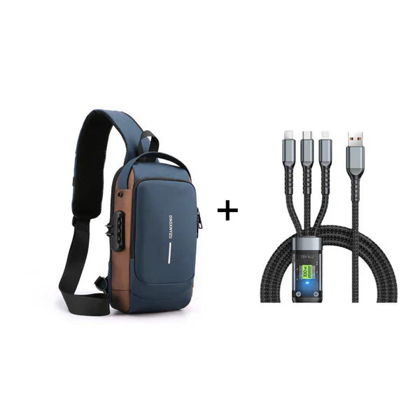 🎒 50% RABATT! 🔥 Sporttragetasche mit USB-Ladefunktion – Diebstahlsicher, praktisch & leicht – Perfekt für Reisen, Pendeln & Outdoor-Aktivitäten ⚡