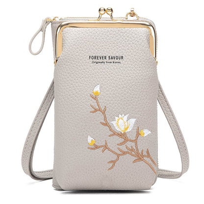 💗Heißer Verkauf 50 % Rabatt🌸Damen-Umhängetasche mit Handyhalterung