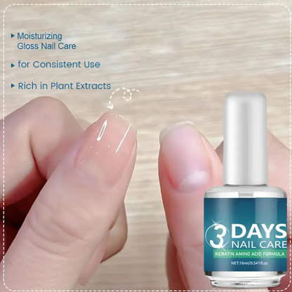⏳ Letzter Tag: 50 % auf das gesamte Sortiment!⏰Hochglänzendes, schnell trocknendes, pflegendes Nagelöl