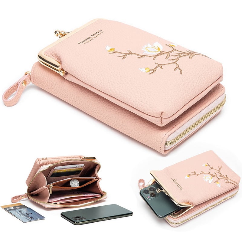 💗Heißer Verkauf 50 % Rabatt🌸Damen-Umhängetasche mit Handyhalterung