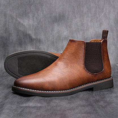 🔥Vatertagsverkauf - 50% OFF💯- Herren Vintage Mode Chelsea Lederstiefel