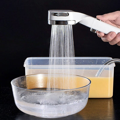 🚿Handdouche onder druk met 4 standen🔥