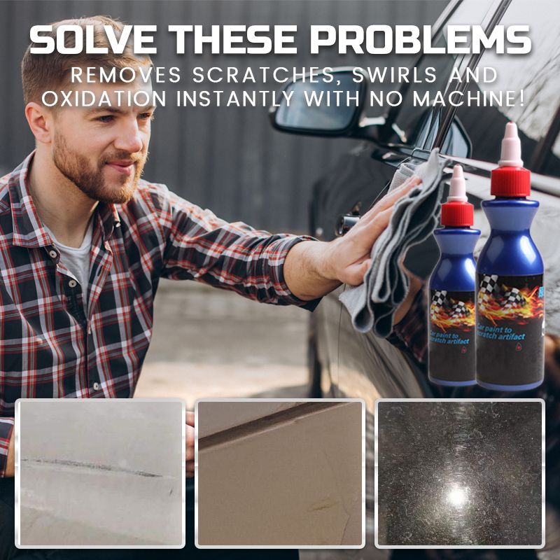 🤩 acquista di più e ricevi di più gratis🔥Cera riparatrice di graffi per auto