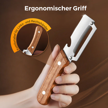 🔥 Letzter Tag – Zwei zum Preis von einem 🔥 Multifunktionaler Gemüseschäler für Küche und Fleisch