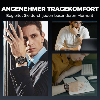 🔥Hochwertige Business-Multifunktions-Quarz-Uhr für Herren