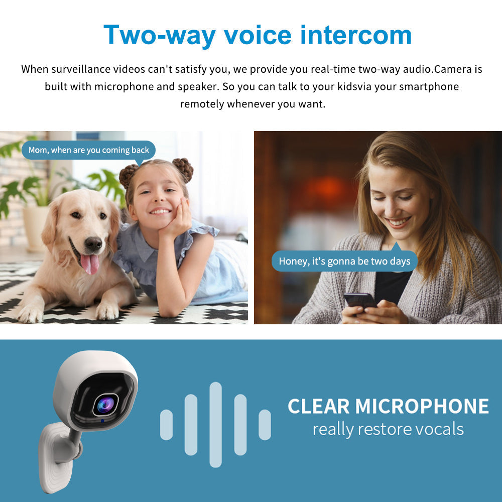 📹✨ Drahtlose Intelligente HD-Sicherheitskamera für Zuhause – 50% RABATT! Rundum-Schutz für dein Zuhause – ohne Bohren, ohne Kabel. 🔥🏠