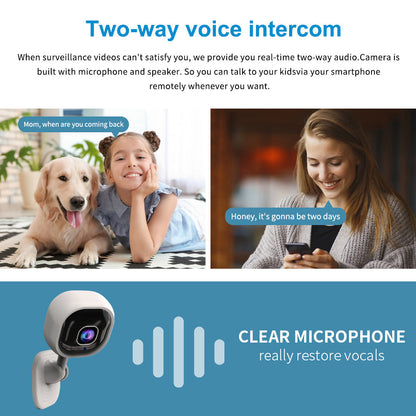 📹✨ Drahtlose Intelligente HD-Sicherheitskamera für Zuhause – 50% RABATT! Rundum-Schutz für dein Zuhause – ohne Bohren, ohne Kabel. 🔥🏠