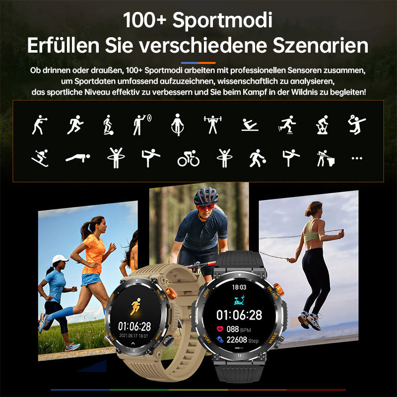 ⌚Reloj inteligente deportivo impermeable para exteriores (2024)