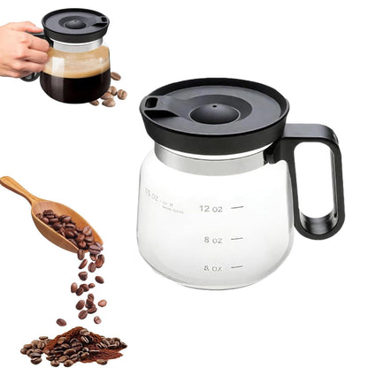 🔥Solange der Vorrat reicht 40 % Rabatt!🎉16-Unzen-Kaffeebecher aus Glas zum Mitnehmen