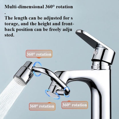 🔥Solange der Vorrat reicht 40 % Rabatt!🎉🚰Universal-Spültischarmatur✨1080° drehbare Armatur-Belüfterverlängerung