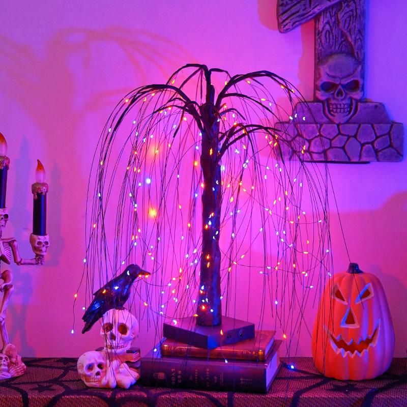 🎃✨ Frühzeitiger Heißverkauf 🔥 Halloween-Baum-Lichterkette 🛋️🎃