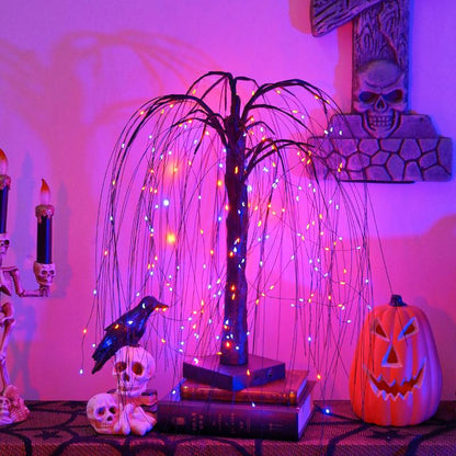 🎃✨ Frühzeitiger Heißverkauf 🔥 Halloween-Baum-Lichterkette 🛋️🎃