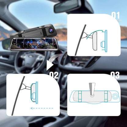 Returner speil dash cam