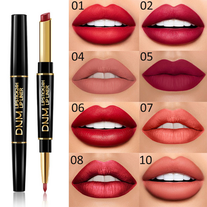 💄Оловка за усне и кармин 2 у 1