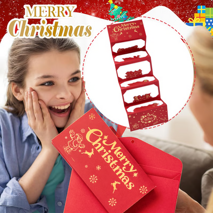 🔥Solange der Vorrat reicht 40 % Rabatt!🎉Weihnachtsgeld-Geschenkumschlag