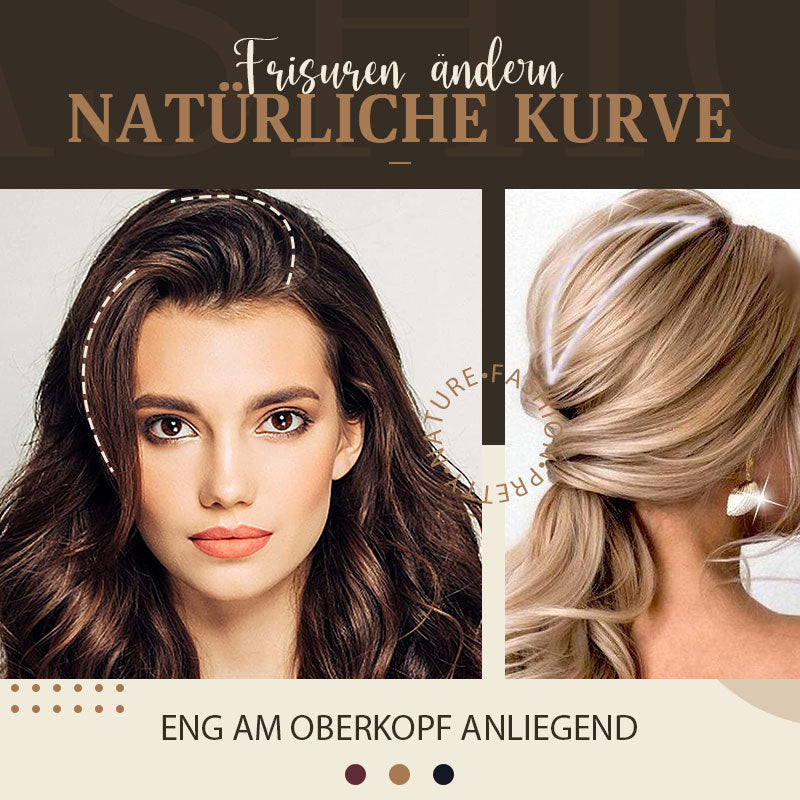 🔥2 fermagli per capelli invisibili e voluminosi