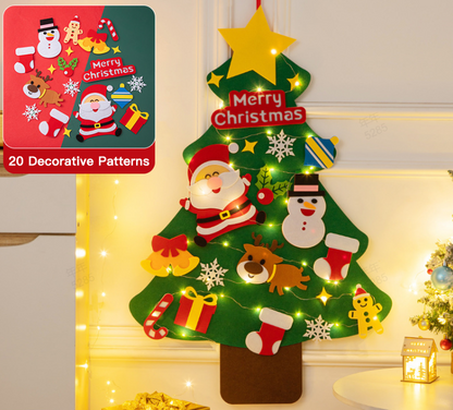 🎄Weihnachtsaktion - 49 % Rabatt🎁DIY-Filz-Weihnachtsbaum-Set