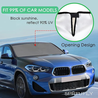 🔥Heißer Verkauf 50% Rabatt🔥Auto Windschutzscheibe Sonnenblende Abdeckung