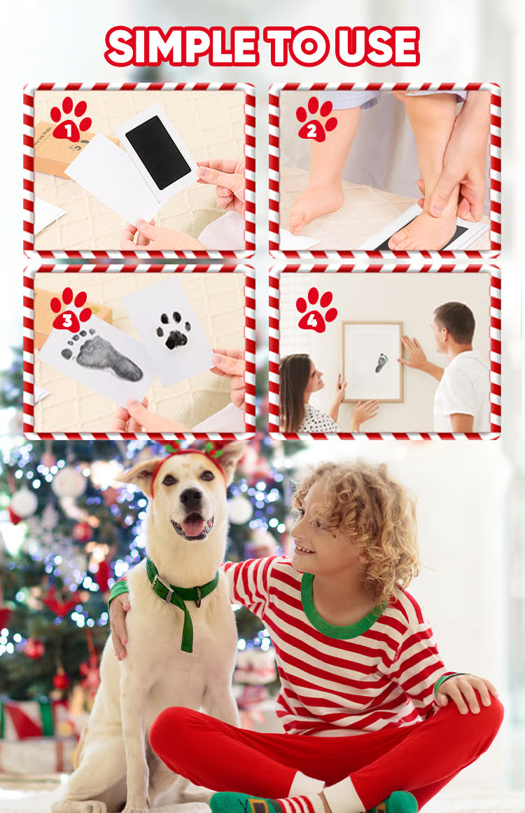 🔥Solange der Vorrat reicht 40 % Rabatt!🐶Haustier-Pfotenabdruck-Set🐾🐾