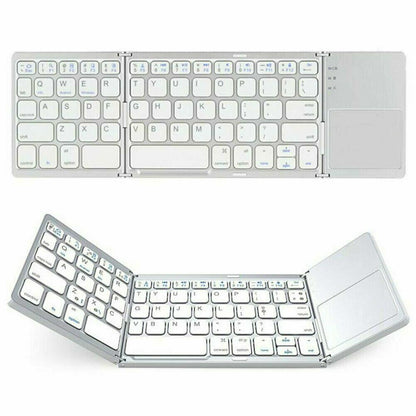 Clavier Bluetooth sans fil pliable pour le téléphone