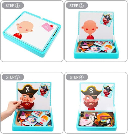 Magnetische Dress-Up-Puzzles für Kinder