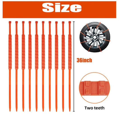 ⛓️ 50% RABATT! 🚗 Rutschfeste Schneeketten – Einfache Montage, Hoher Grip auf Eis/Schnee & Maximale Winter-Sicherheit ❄️